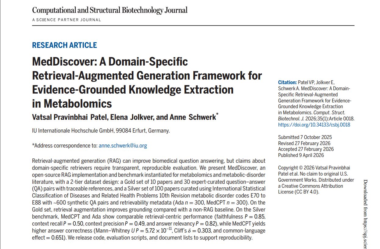 MedDiscover published paper